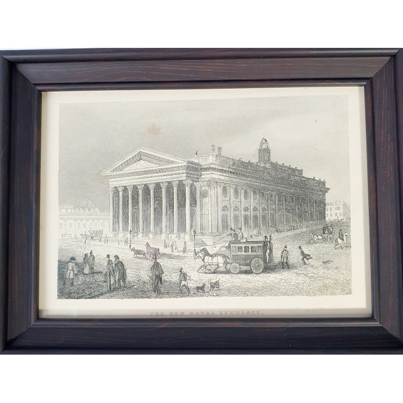 Gravure The New Royal Exchange